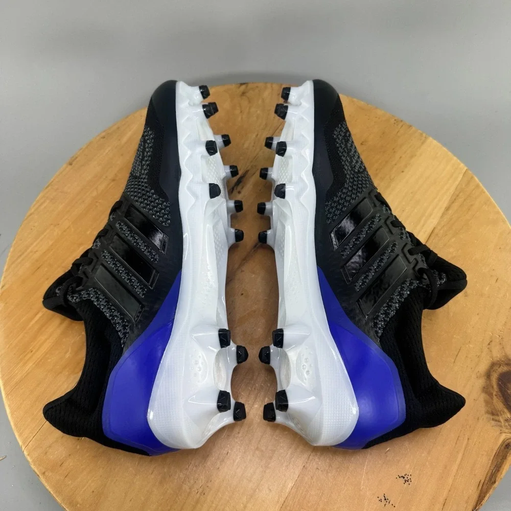 adidas Ultraboost Cleat OG Mens Size 11 Football Cleats Black Blue Woven NWT